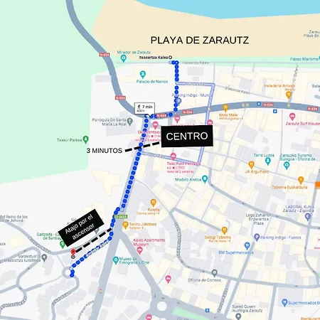 Earra - Eki - 2 Garajes, Playa A 7 Min A Pie Вилла *